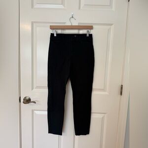 Old Navy Black High-Rise Pixie Pants